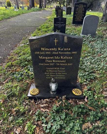 Wincenty Kałuża i Margaret Ida Kałuża